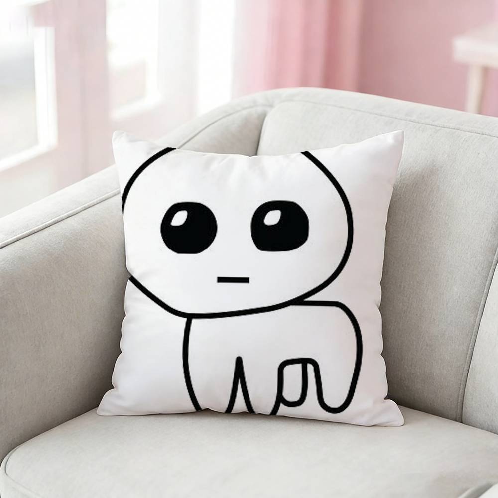 Tbh Autism Yippies Creature Pillow Case Pattern Printed Pillowcase For Living Room Sofa Cushion Cover