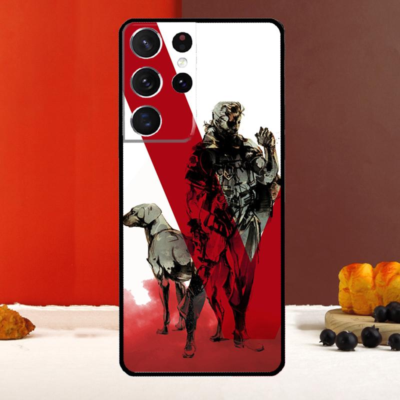 Игровой чехол Metal Gear Solid для Samsung Galaxy S23 S22 Plus S21 Ultra Note 20 S8 S9 S10 Note 10 Plus S20 FE Чехол