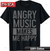 Angry Music Heavy Metal Death Metal Metalhead Metal Fan T-Shirt Bold Tshirts Chic Funny Unique Tee Shirt Trippy Short Sleeve