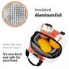 Winter Funny Fawn Pug Funny Dog Lover Insulated Lunch Bag for Women Office Cooler Thermal Food Box Tote Lunch Boxes Container