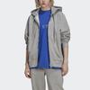 adidas X Stella McCartney толстовка с капюшоном и длинными рукавами на молнии, куртка женская верхняя одежда, средний-конопляно-серый HA8966