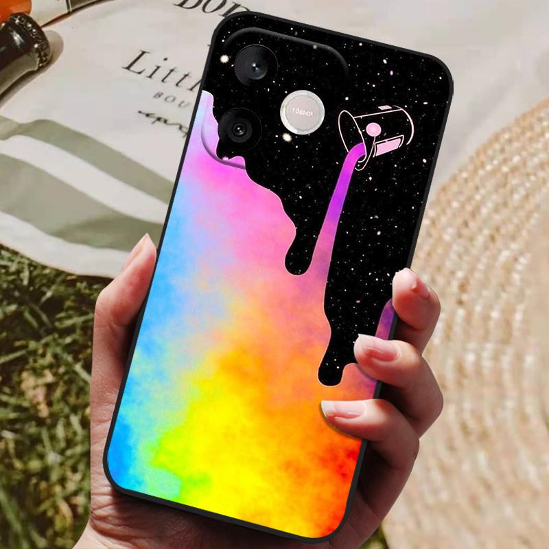 Для Honor 500 Умный Чехол 600Lite Чехол Funda Роскошный ТПУ Ударопрочный Мультяшный Силиконовый Чехол для Телефона Для Honor 600 Lite Coque 2026