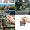 Acrylic Flat Surface Butterfly Pendant Ornament For Vehicle Decor Interior