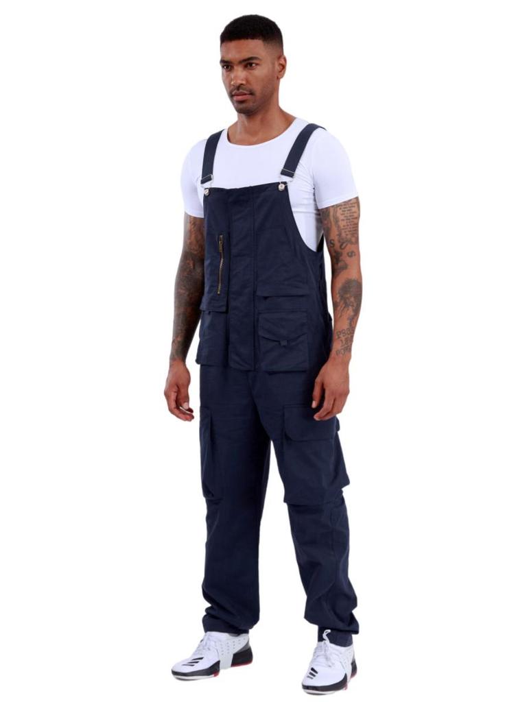 2025 Nijiang мужской ретро-комбинезон цвета хаки с эффектом потертости