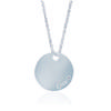 [C6337] - Silver 'Love' Silver Necklace - 20 Mm