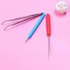 3 Piece Tweezers Feather Pen Needle Slot Pen Tool Kit DIY for Classroom Store Wedding Party Decoration Paper Tools