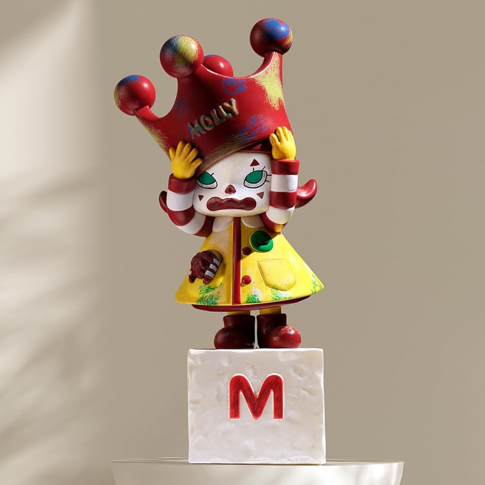 Pop Mart Molly Серия "Годовщина Классический Ретро" Фигурка-Сюрприз 1 шт. Премиальная Игрушка Оригинальный Персонаж