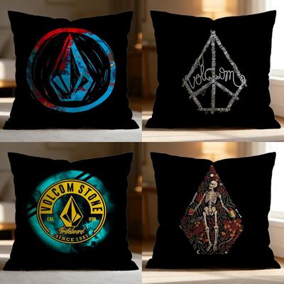 Модная декоративная наволочка V-VVolcom, мягкая, стирающаяся, для дивана, кровати, путешествий, офиса