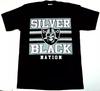 Футболка Raider Silver Black Nation Raiders