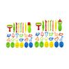 Cake Mold 26 Pieces Plasticine Educational Mold Clay Plastic Modeling Kit Clay Toy Set Of Kneading Toy