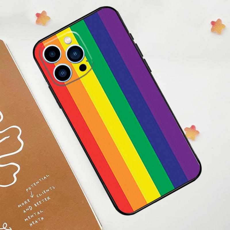 LGBT PRIDE GAY Phone Case For iPhone 17 Pro Max 11 14 15 16 Pro Max 12 13 mini 16 Plus 16e 17 Air Funda