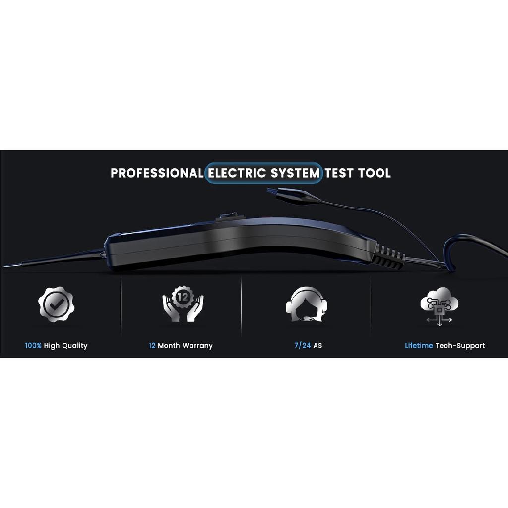Ancel PB50 Automotive Circuit Tester Inspection Tools Power Circuit Probe Kit 12V 24V Electrical System Mechanical Works Tool