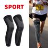 1pc Gym Sports Full Leg Compression Sleeves Knee Braces Support Protector Pads Weightlifting Arthritis Joint Pain Relief Muscle Tear