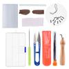Felting Craft Plastic Tool Kit Beginner Handicraft Handmade Felt Set Wet Dry Dual Use Rug Keychain DIY Needlework Supplies