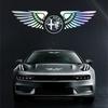 KCWH1 Colorful Reflective Laser Car Refit Personalized Wing Sticker For Alfa Romeo Giulia Stelvio Junior Tonale 33 Stradale 4C Giu