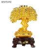 Wealth Tree Ornaments Gift for the Opening of the Company's New Store Resin Crafts Home Feng Shui Ornaments