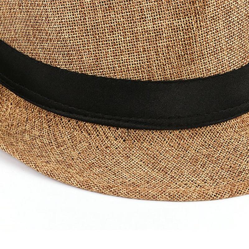 Мужская фетровая шляпа Jazz Cotton and Linen Pure Hat Dad Hat Imp Sun Shield Sun Hat White Hat Свадебные фетровые шляпы