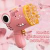 40 Holes Dinosaur Bubble Gun Handheld Fully Automatic Bubble Machine Without Battery And Bubble Water For Kids Gift
