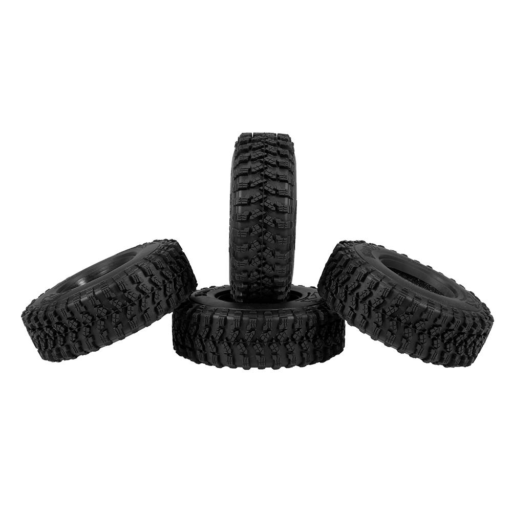 4PCS AX8020 1.9 Inch Remote Control Car Wheel Tire Replacement for 1 10 TRX TF2 Redcat Rc4wd  scx10 D90 Hpi Car