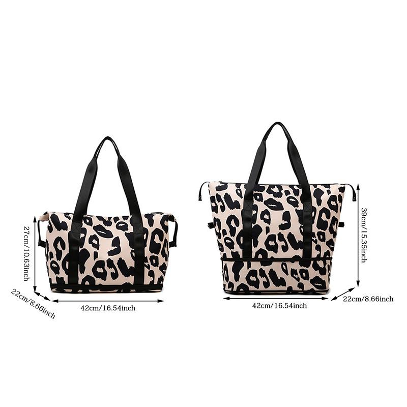 Дорожная сумка для коротких поездок, для деловых поездок, большая вместительная сумка для багажа, посадочная сумка с коровьим принтом, легкая простая сумка для проживания