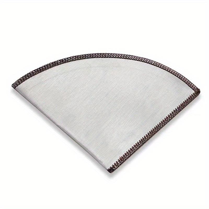 Многоразовый фильтр для кофе с мелкой сеткой из нержавеющей стали, универсальный фильтр для кофе с капельным конусом, безбумажный