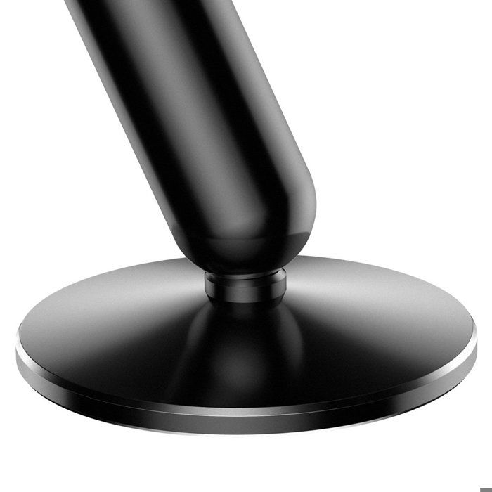 Support de voiture - Baseus - Magnetic 360° - Finition Métal - Noir - Fixation 3M