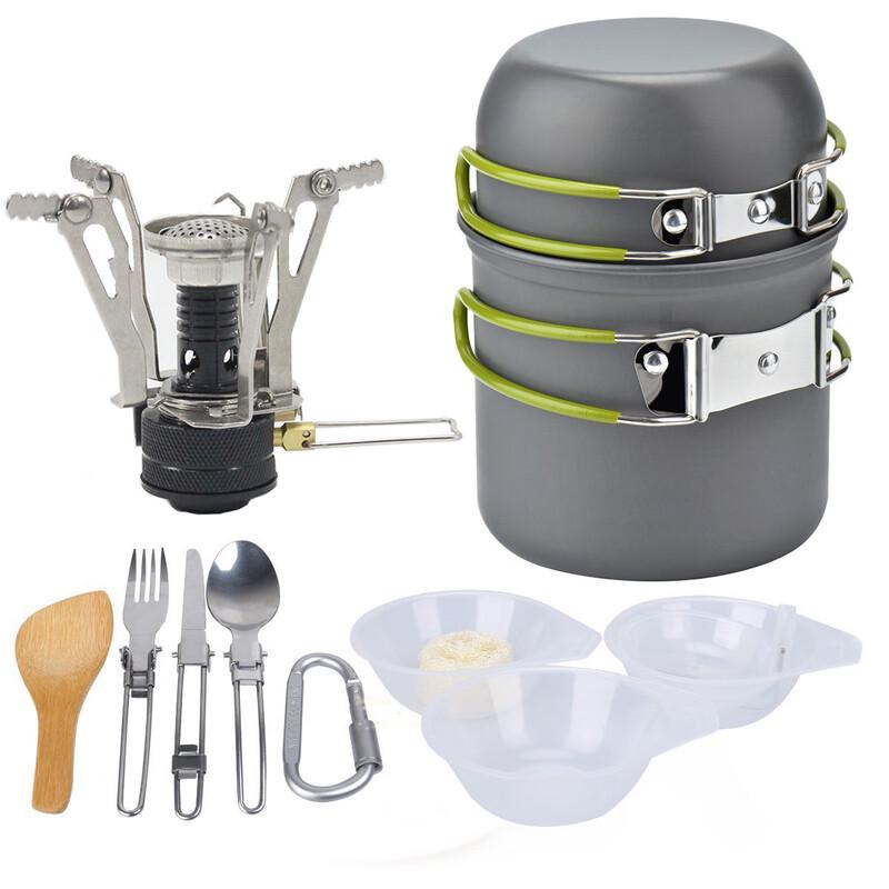 ZISIZ Набор портативной походной посуды для улицы