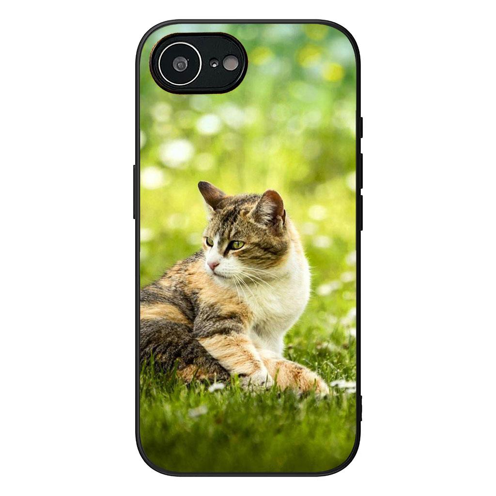 Чехол для Apple iPhone 16 15 14 Plus 13 12 Mini 17 Pro Max + ProMax 16E Air 16+ 15+ Coque Чехол для телефона Котенок Кошка