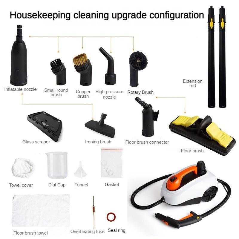 High-Temperature Fumigation Machine Multifunctional Steam Cleaner Household Formaldehyde Treatment Steam Sterilization Equipment 1800W