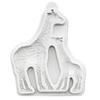 Baking Mold Easy Demoulding Pastry Tool Eco-friendly Practical Elephant Fondant Cake Border Mould for Home