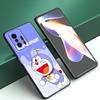 Cartoon Anime Doraemon Black Phone Case For Xiaomi Mi 9 SE 8 10 10T 11 12 13 Lite 9T 11T 12S 12T 13T 14 Pro 5G NE 11i 12X