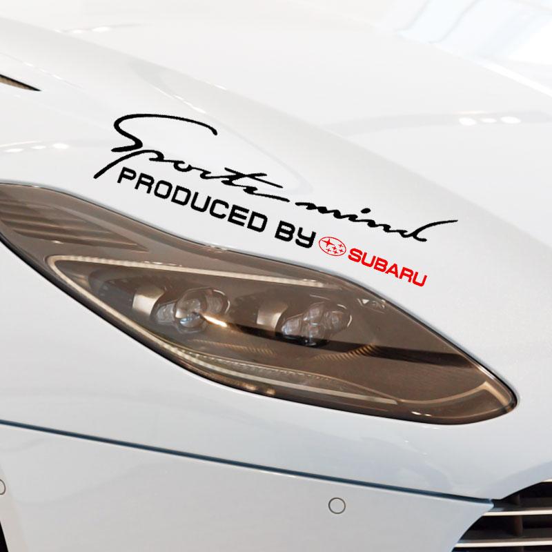 1 шт. Накладка на фару автомобиля, 3D наклейка-декоратор, спортивный дизайн для Subaru STI BRZ Impreza Forester Legacy Outback Levorg Tribe