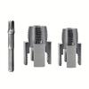 3pcs Integrated Wire Opener for Inside and Outside Water Pipe,Water Pipe Thread Repair Tool, Electric Drill Type Water Pipe Threading Device 1/2",3/4"