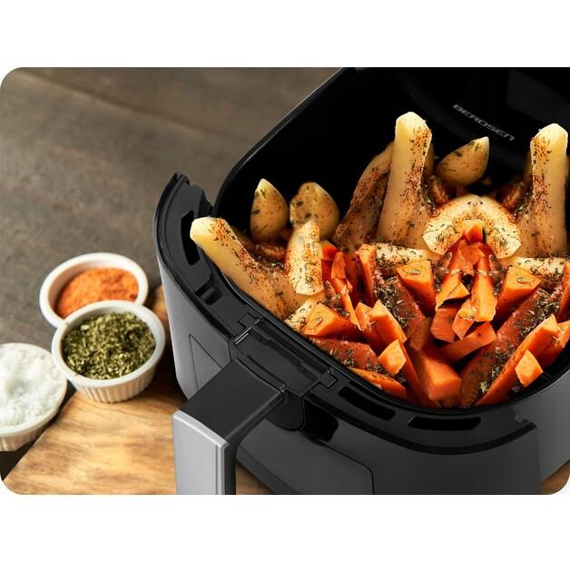 Фритюрница Berdsen BD-652 черный серебристый