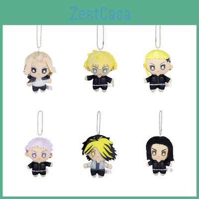 Милые плюшевые фигурки Токийских мстителей 10 см из короткого плюшевого материала