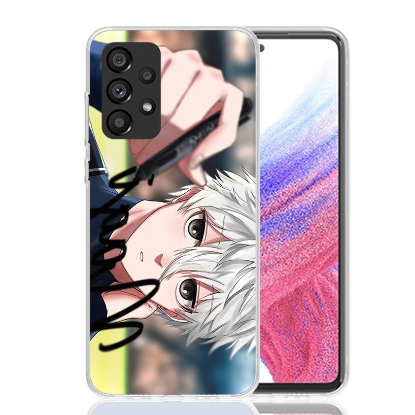 Blue Lock Nagi Seishiro Phone Case for Samsung Galaxy A52 A51 A50S A12 A22 A32 A72 A10S A30S A31 A71 Note 20 Ultra 10 Plus S10 G