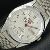 АВТОМАТИЧЕСКИЕ ВИНТАЖНЫЕ ВОССТАНОВЛЕННЫЕ SEIKO 5 ЯПОНИЯ 6309A МУЖСКИЕ СЕРЕБРИСТЫЕ ЧАСЫ a441232-d