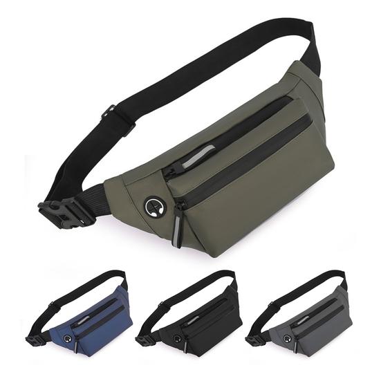 Мужская поясная сумка с регулируемыми лямками для хранения денег на телефоне, модная поясная сумка для спорта на открытом воздухе, поясная сумка для бега для путешествий