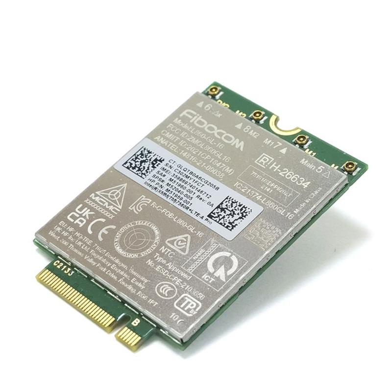 Адаптер беспроводной сетевой карты L860-GL-16 LTECAT16 4G Модуль для HP Elitebook 865 845 840 835
