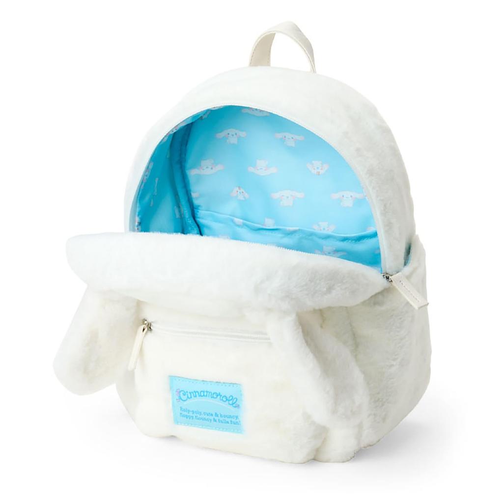 Boa Backpack Cinnamoroll 175692 [Sanrio] Face-shaped (cheeks Puffy)