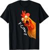 Funny F-Caw-F Chicken Shirt FCAWF Rooster Humor Unisex T-Shirt