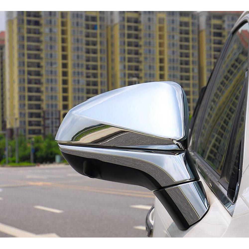 Side Rearview Mirror Covers Cap for Lexus ES ES200 ES250 ES300h ES350 2018    Car Exterior Accessories Moulding