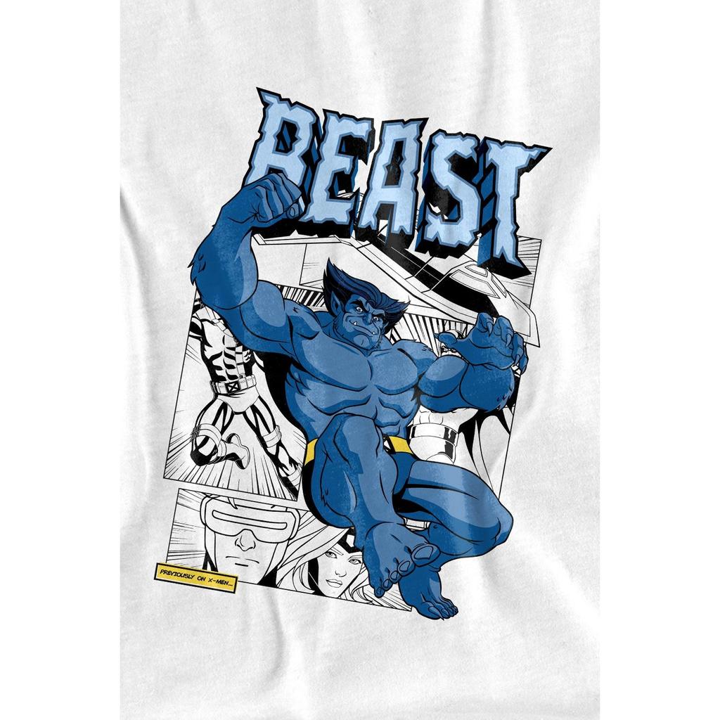 Marvel Mens X-Men Beast Comic T-Shirt