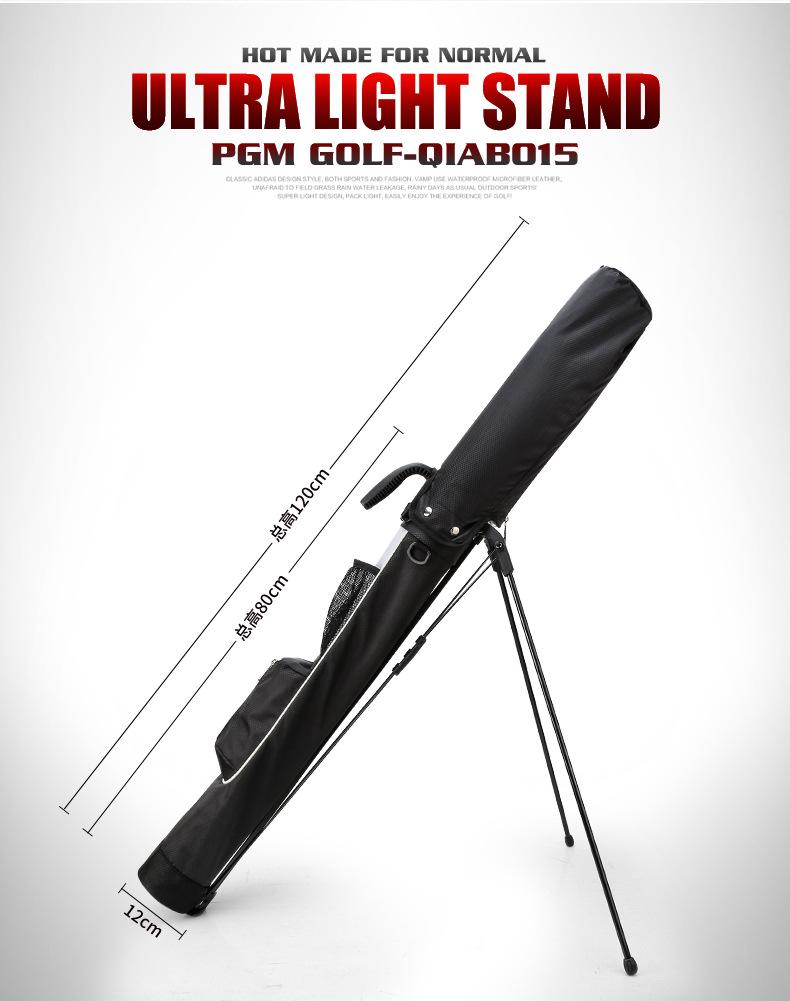 PGM Ultralight Portable Golf Stand Bag for Men & Women, Travel Mini Club Carry Bag