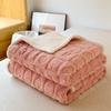 Зимнее утепленное фланелевое одеяло, удобное спальное одеяло, автомобильное дорожное одеяло, офисное одеяло для обеда, кондиционер, покрывало на кровать