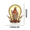 Рождественский вертеп Орнамент Минималистичный Христианский Сюжет Орнамент Акриловое Рождественское Украшение Изысканное Религиозное Настольное Украшение