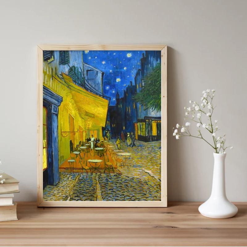 Vincent Van Gogh Select Print Poster Impressionist French Landscape Flower Starry Night Canvas Painting Wall Art Room Home