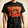 Винтажная футболка Burnin Up Flames