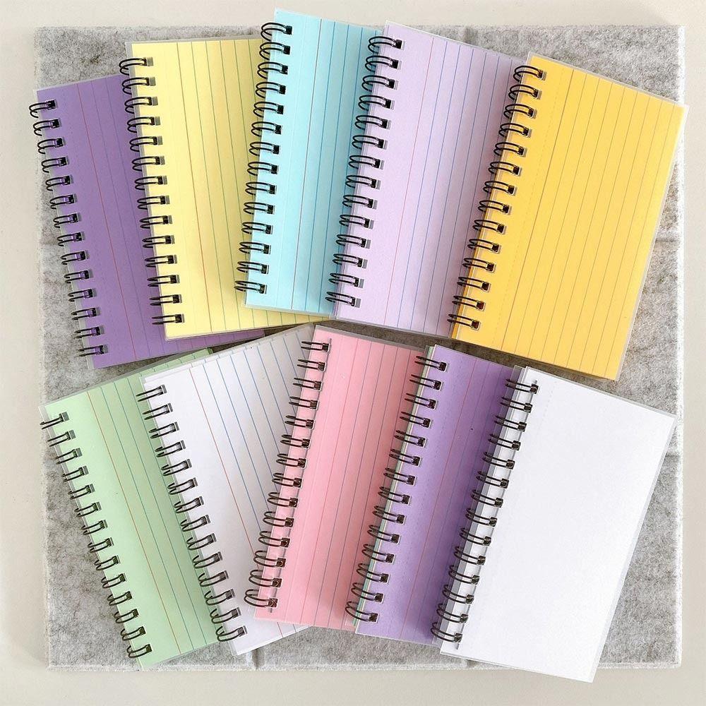 Tearable Notepad Horizontal Line Journal Diary Planner Simple Notebook School Office