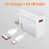 67 Вт USB быстрое зарядное устройство Quick Charge 3.0 для Xiaomi Mi 14 13 12 11 Pro мобильный телефон зарядное устройство адаптер 6A USB Type C кабель дорожный штекер